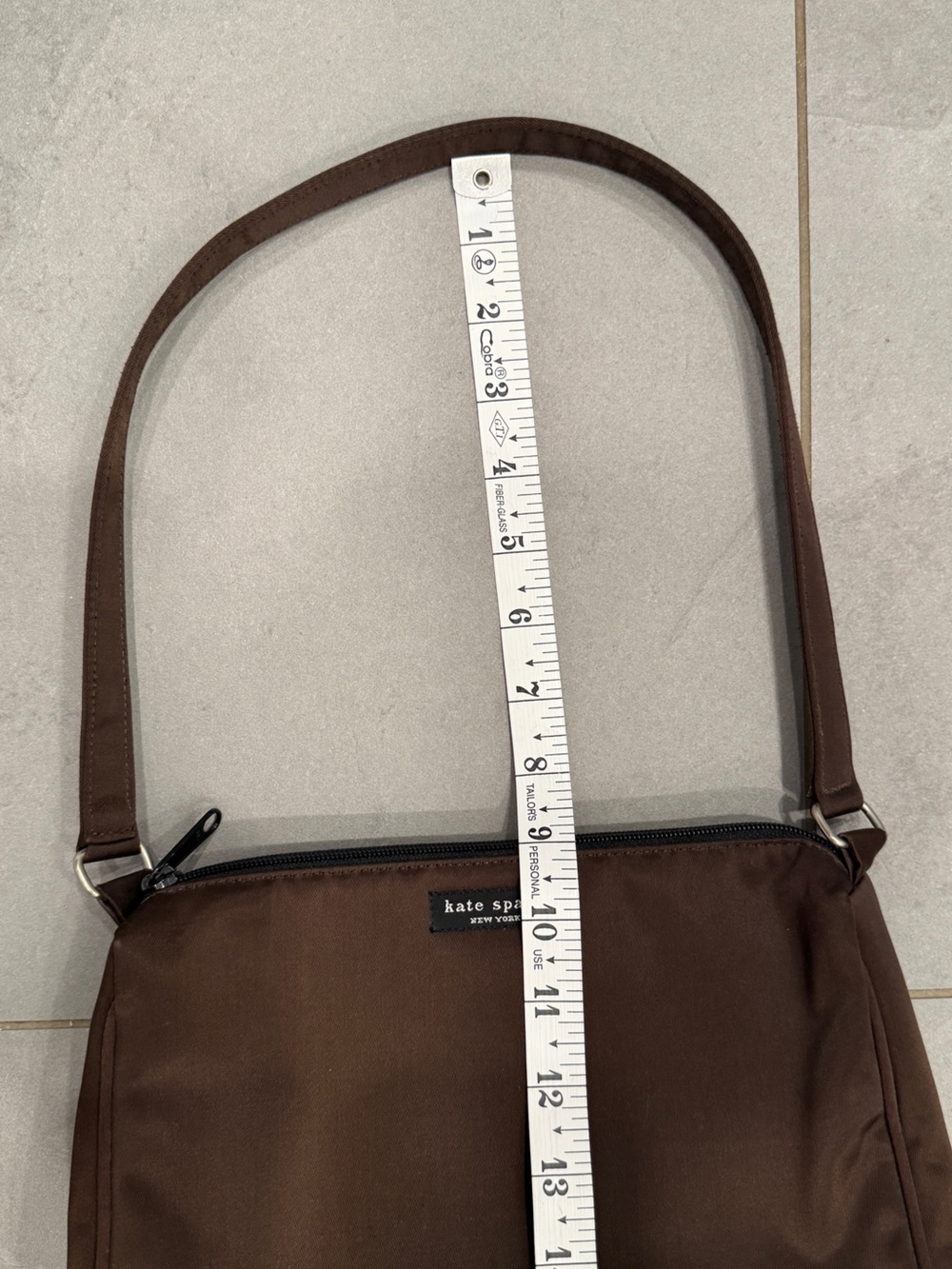 kate spade Brown Nylon Shoulder mini shoulder Bag - Picture 7 of 8